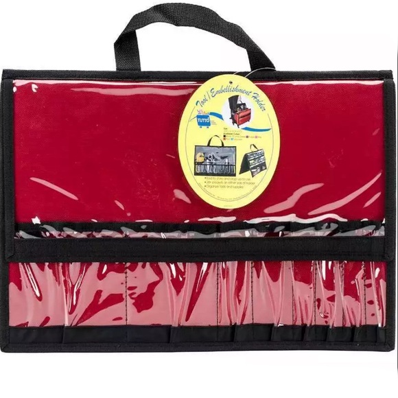 NWT Tutto Red Tool/Embellishment Holder - Picture 1 of 7